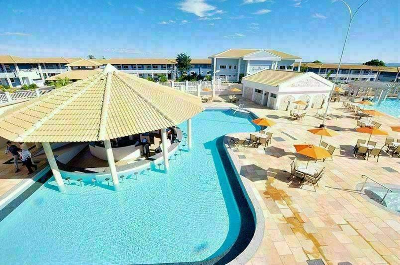Lacqua Di Roma Com Piscina De Ondas Junior Apartment Калдас Новас Екстериор снимка
